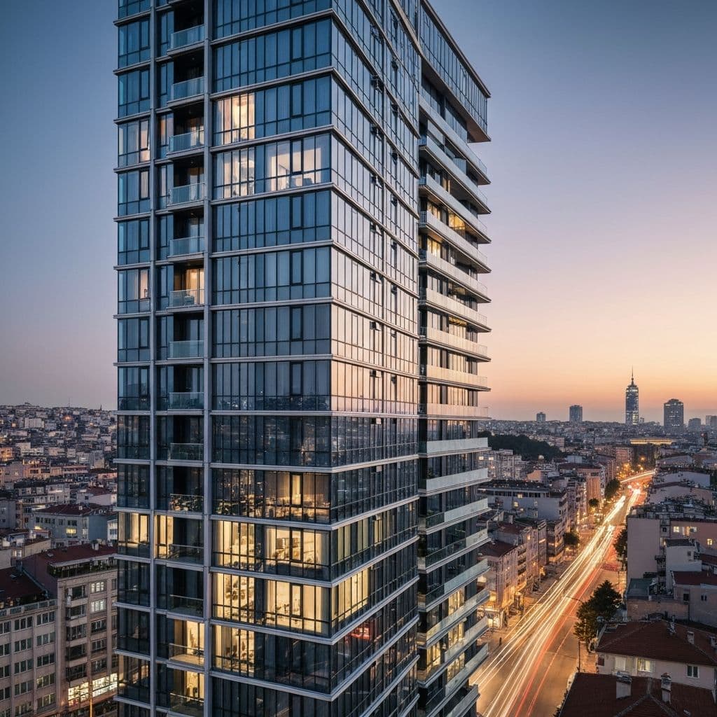 Şehir Merkezinde Modern Residence